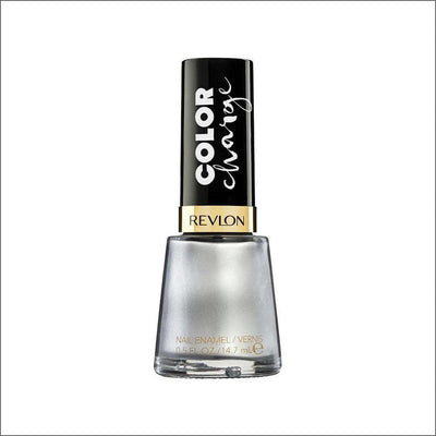 Revlon Color Charge Nail Enamel - 001 Silver Base Coat - Cosmetics Fragrance Direct-309971171017