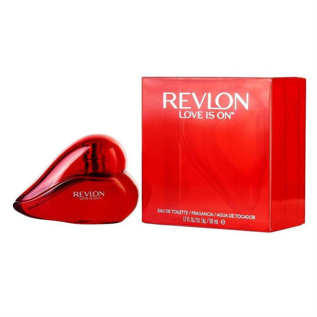 Revlon Love Is On Eau De Toilette 50ml - Cosmetics Fragrance Direct-309979233045