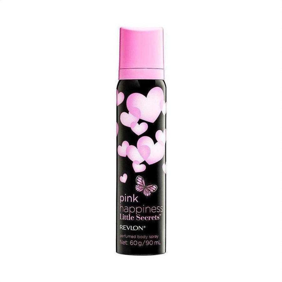 Revlon Pink Happiness Little Secrets Body Spray 60g - Cosmetics Fragrance Direct-21802804