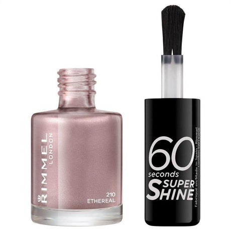 Rimmel 60 Second Super Shine Nail Polish - 210 Ethereal - Cosmetics Fragrance Direct-12116788