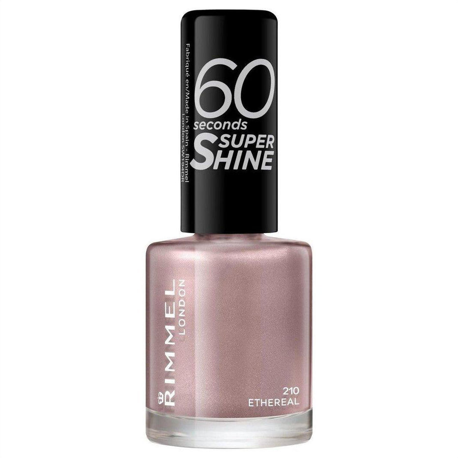 Rimmel 60 Second Super Shine Nail Polish - 210 Ethereal - Cosmetics Fragrance Direct-12116788