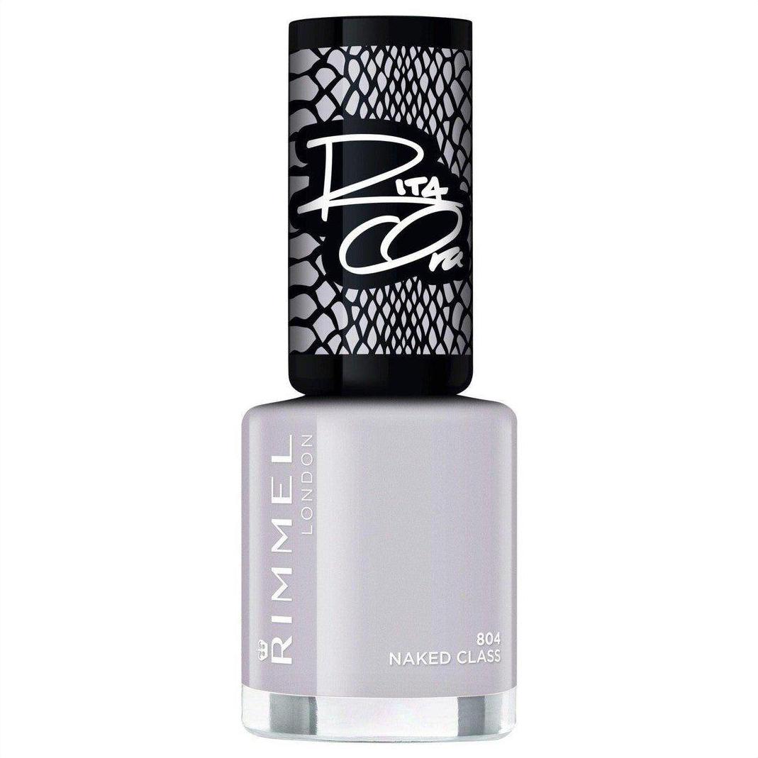 Rimmel 60 Second Super Shine Nail Polish - 804 Naked Class - Cosmetics Fragrance Direct-3614223593798