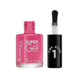 Rimmel Super Gel Nail Polish - 032 Cocktail Passion - Cosmetics Fragrance Direct-30121249