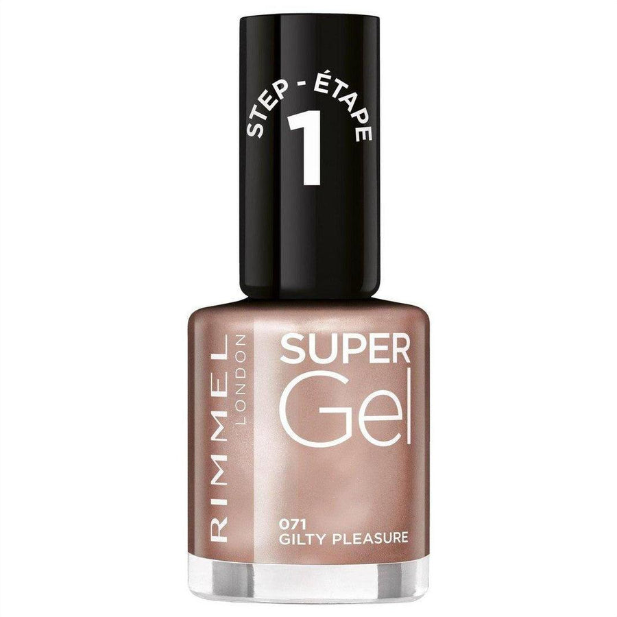 Rimmel Super Gel Nail Polish by Kate Moss - 071 Gilty Pleasure - Cosmetics Fragrance Direct-30121614