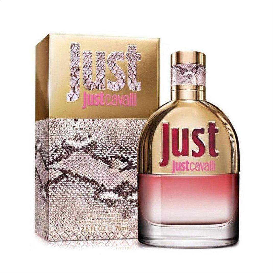 Roberto Cavalli Just Cavalli Woman Eau de Toilette 75ml - Cosmetics Fragrance Direct-3607346236543
