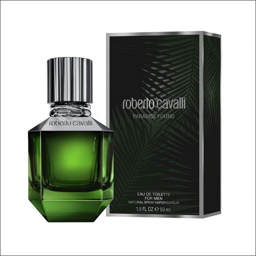 Roberto Cavalli Paradise Found Men Eau De Toilette 50ml - Cosmetics Fragrance Direct-3614228954051