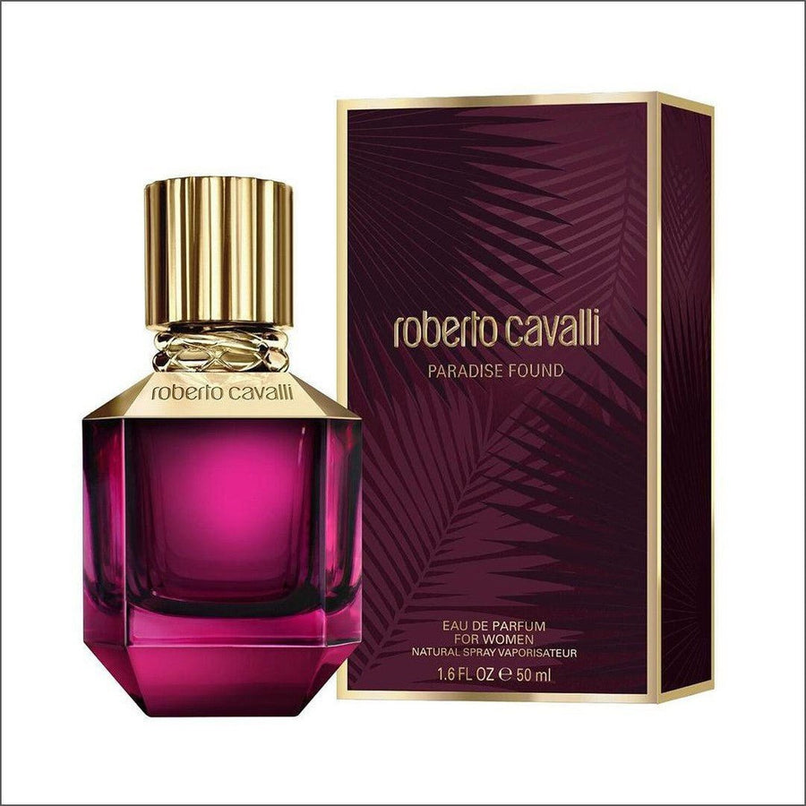 Roberto Cavalli Paradise Found Women Eau De Parfum 50ml - Cosmetics Fragrance Direct-3614228952620