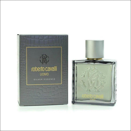 Roberto Cavalli Uomo Silver Essence Eau de Toilette 100ml - Cosmetics Fragrance Direct-3614223298501