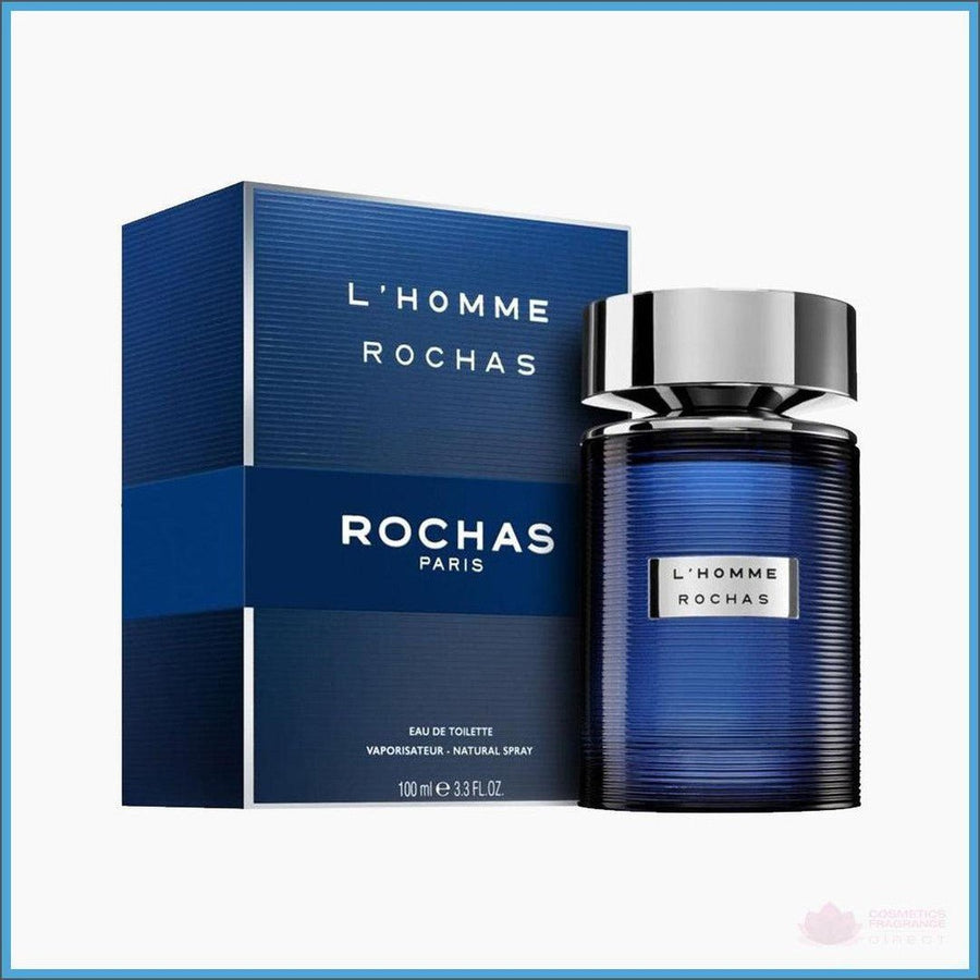 Rochas Paris L'homme Rochas Eau De Toilette 100ml - Cosmetics Fragrance Direct-3386460098144