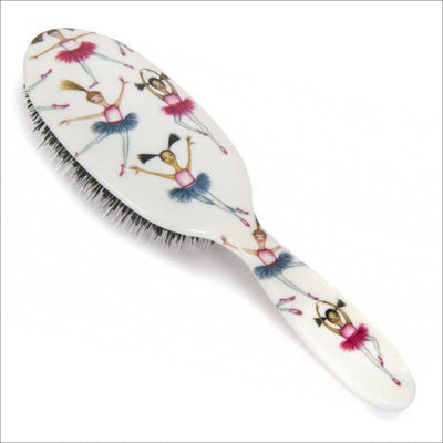 Rock & Ruddle Big Ballet Dancers Boar Bristle Hair Brush - Cosmetics Fragrance Direct-5060342152657