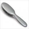 Rock & Ruddle Big Metallic Silver Boar Bristle Hair Brush - Cosmetics Fragrance Direct-5060342152534