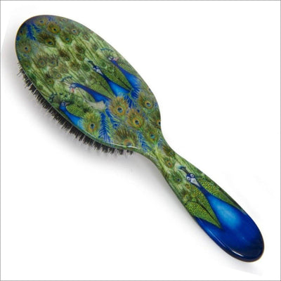 Rock & Ruddle Big Peacock Boar Bristle Hair Brush - Cosmetics Fragrance Direct-5060342153609