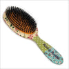 Rock & Ruddle Big Pink Blossom Boar Bristle Hair Brush - Cosmetics Fragrance Direct-5060342154606