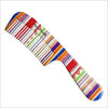 Rock & Ruddle Folio Stripes Handle Comb - Cosmetics Fragrance Direct-5060342153326