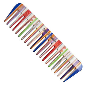 Rock & Ruddle Folio Stripes Wide Tooth Comb - Cosmetics Fragrance Direct-5060342153197