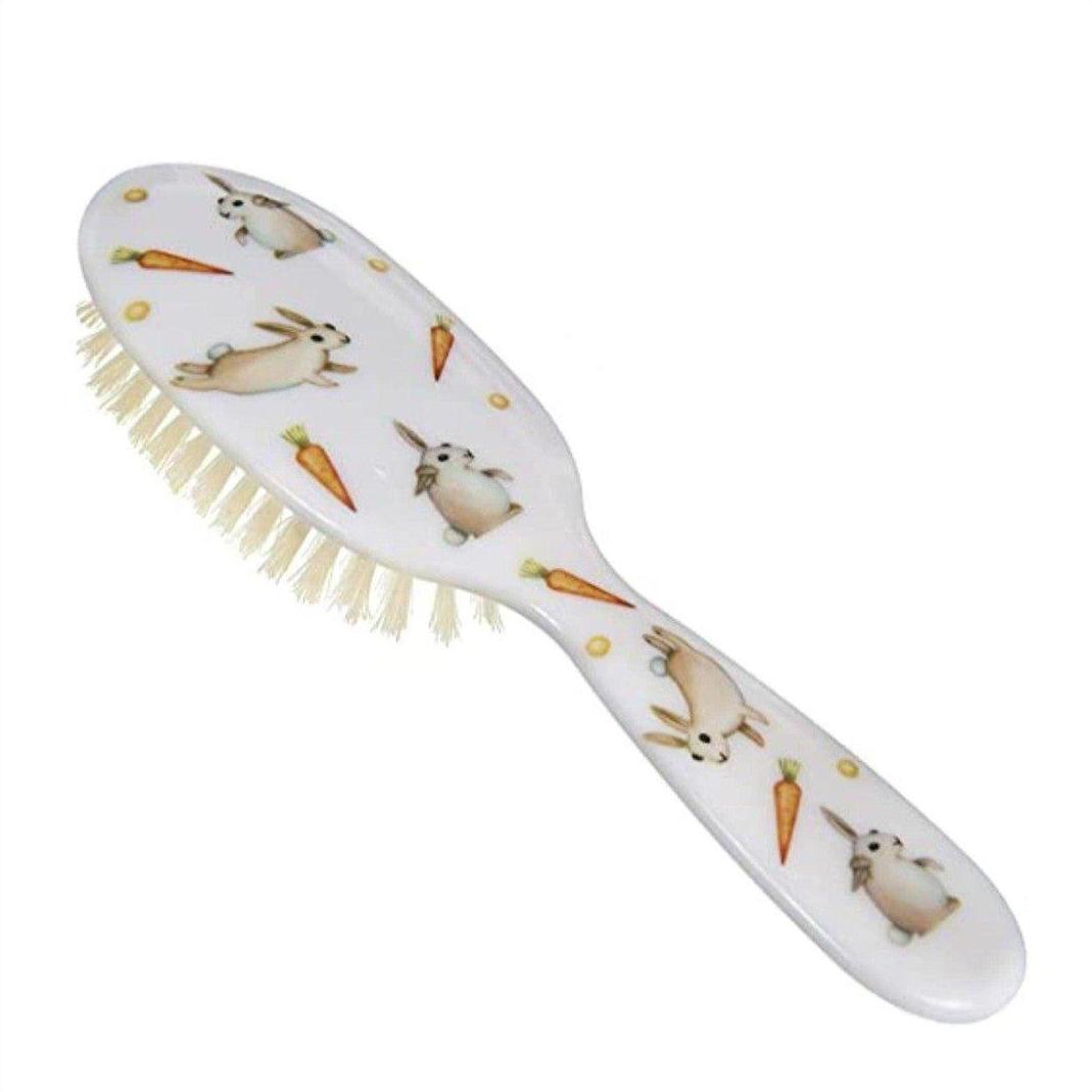 Rock & Ruddle Small Baby Rabbits Boar Bristle Hair Brush - Cosmetics Fragrance Direct-5060342150707