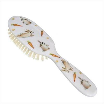 Rock & Ruddle Small Baby Rabbits Boar Bristle Hair Brush - Cosmetics Fragrance Direct-5060342150707