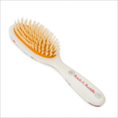 Rock & Ruddle Small Baby Trucks Boar Bristle Hair Brush - Cosmetics Fragrance Direct-5060342152640