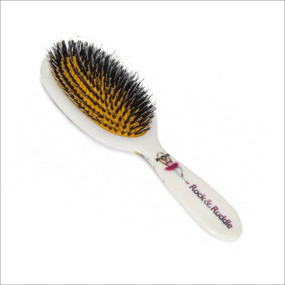 Rock & Ruddle Small Ballet Dancers Boar Bristle Hair Brush - Cosmetics Fragrance Direct-5060342152671