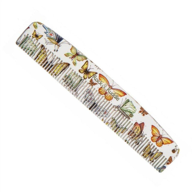 Rock & Ruddle Small Beautiful Butterflies Pocket Comb - Cosmetics Fragrance Direct-5060342154163