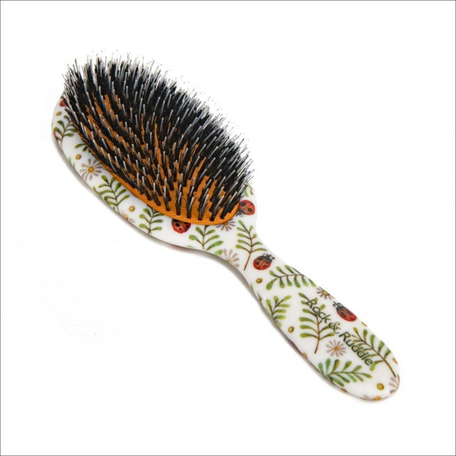 Rock & Ruddle Small Ladybirds Hair Brush - Cosmetics Fragrance Direct-5060342154033