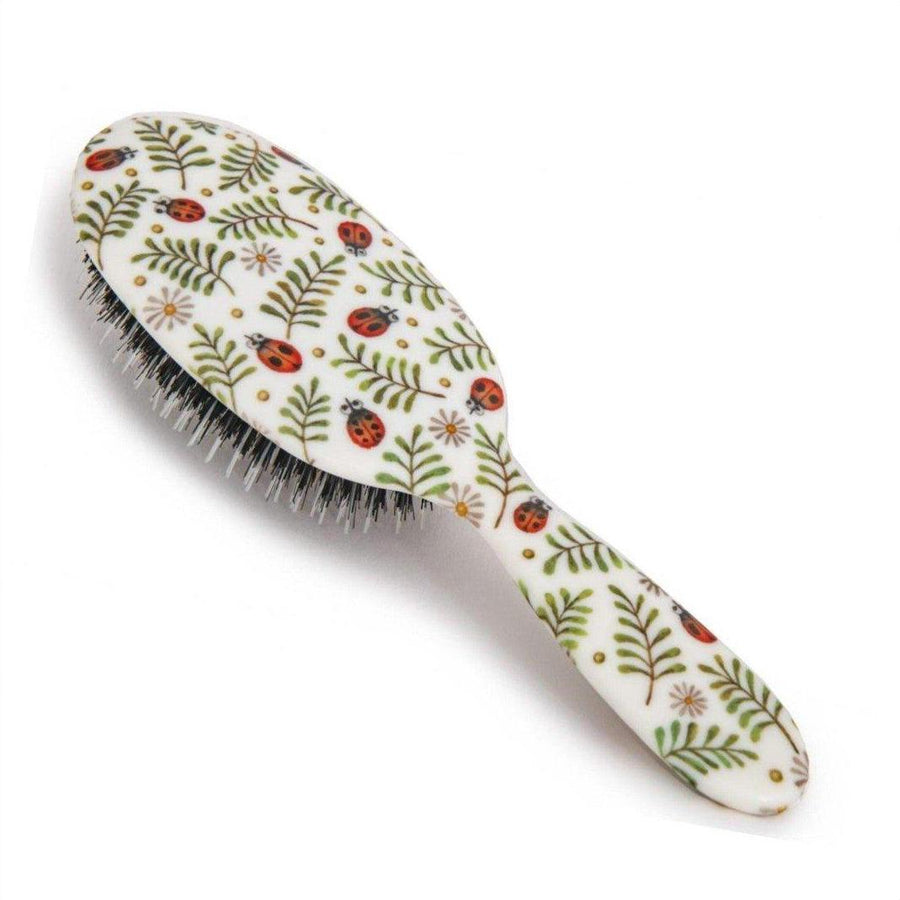 Rock & Ruddle Small Ladybirds Hair Brush - Cosmetics Fragrance Direct-5060342154033