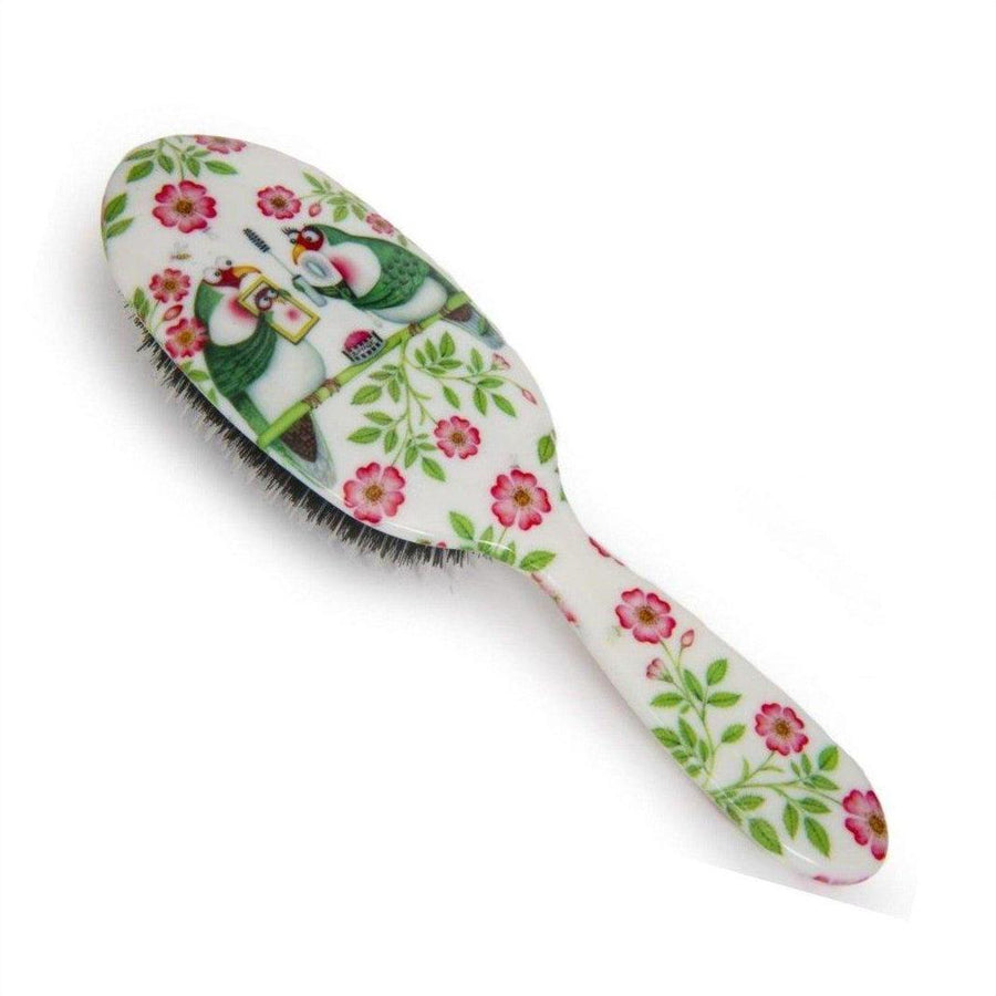 Rock & Ruddle Small Making Up Boar Bristle Hair Brush - Cosmetics Fragrance Direct-5060342153500