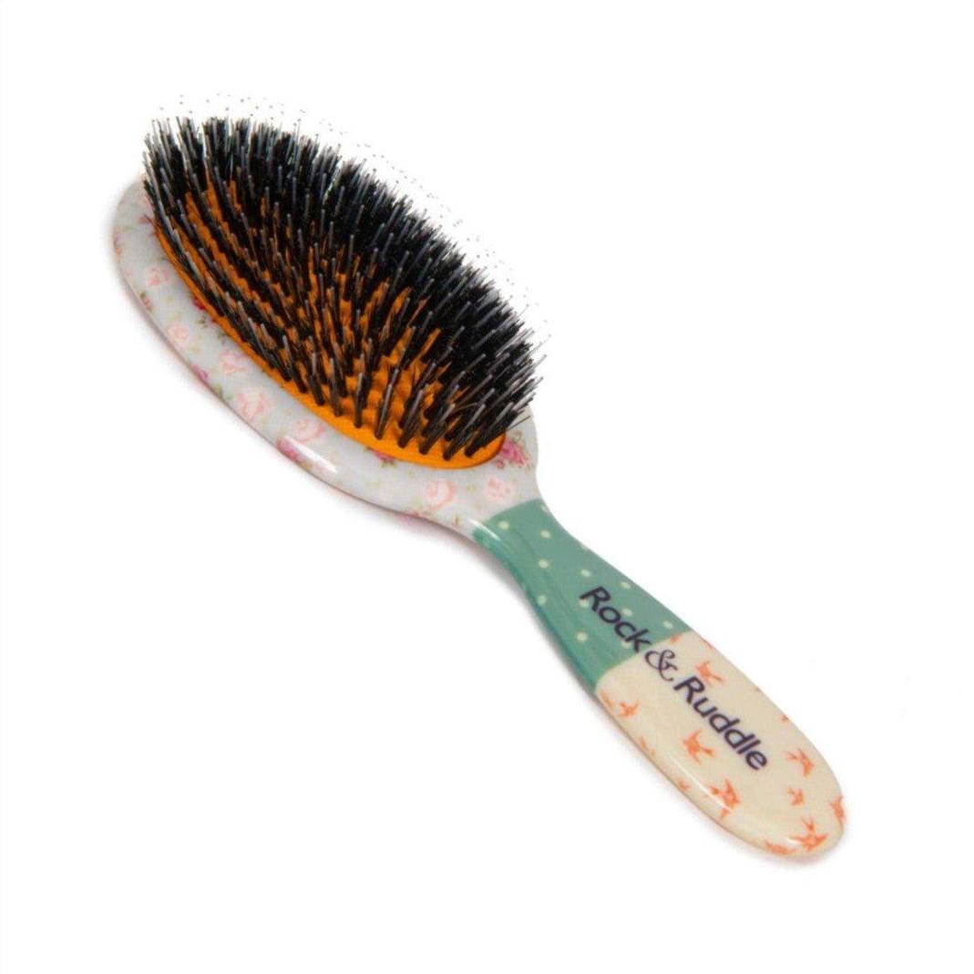 Rock & Ruddle Small Swallows Boar Bristle Hair Brush - Cosmetics Fragrance Direct-5060342154620