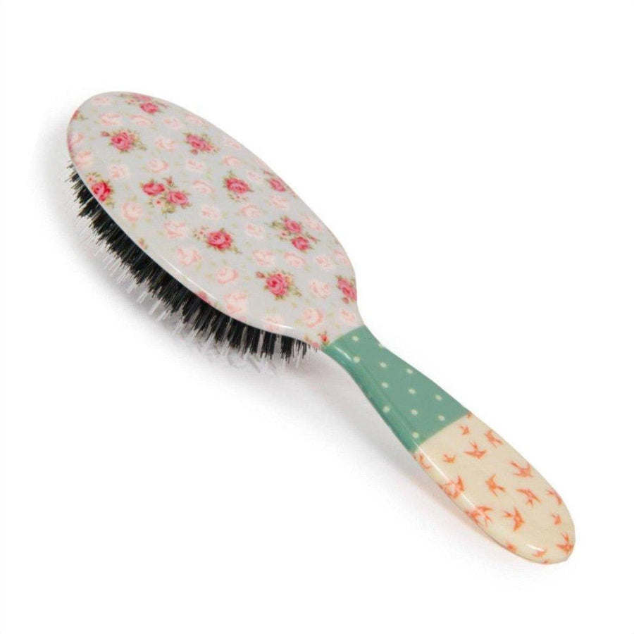 Rock & Ruddle Small Swallows Boar Bristle Hair Brush - Cosmetics Fragrance Direct-5060342154620