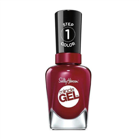Sally Hansen Miracle Gel 440 - Dig Fig Nail Enamel 14.7 Ml - Cosmetics Fragrance Direct-074170423228
