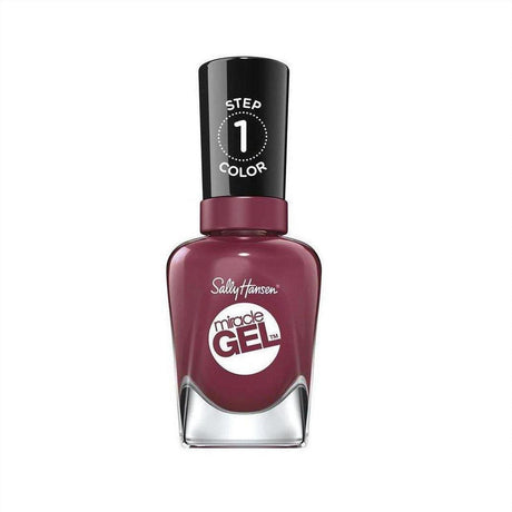 Sally Hansen Miracle Gel 496 - Beet Pray Love Nail Enamel 14.7 ml - Cosmetics Fragrance Direct-074170451795