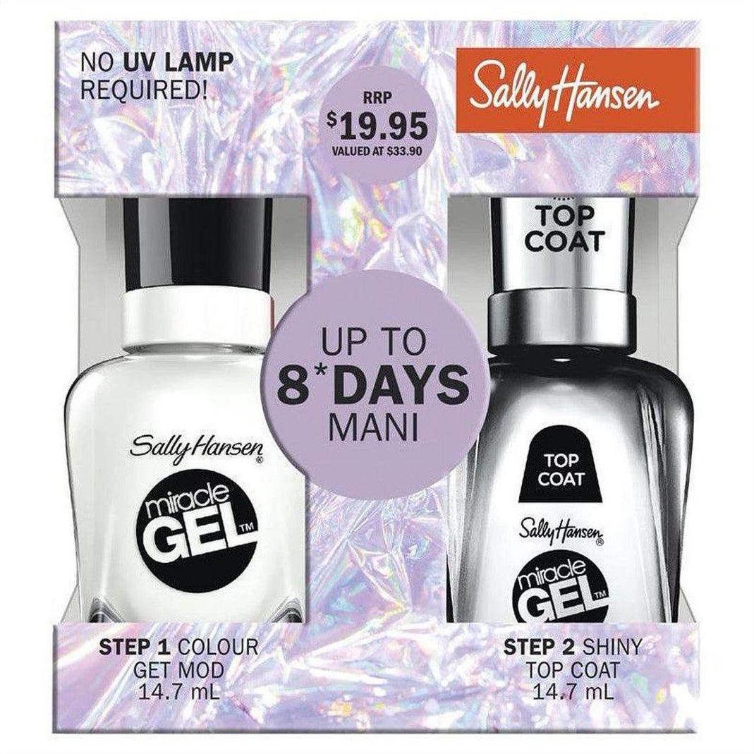 Sally Hansen Miracle Gel Duo Pack Get Mod - Cosmetics Fragrance Direct-3616304536342