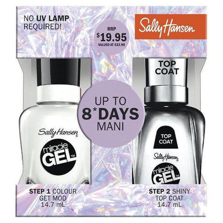 Sally Hansen Miracle Gel Duo Pack Get Mod - Cosmetics Fragrance Direct-3616304536342
