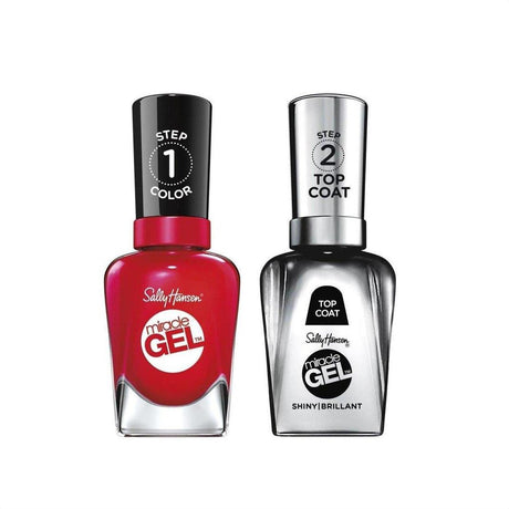 Sally Hansen Miracle Gel Duo Pack Red Eye - Cosmetics Fragrance Direct-3616304536359