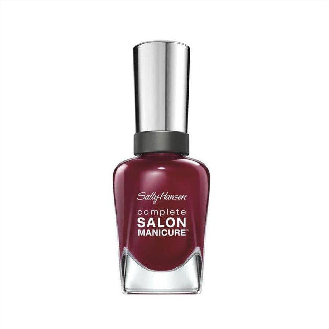 Sally Hansen Salon Manicure 610 - Red Zin Nail Enamel 14.7Ml