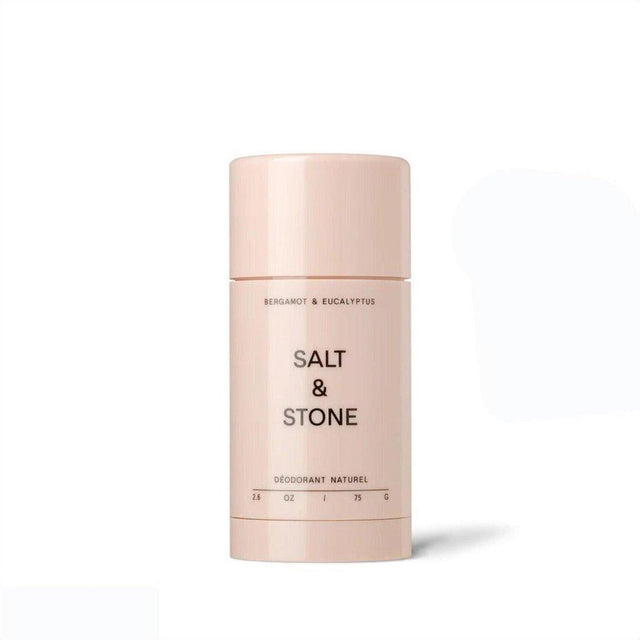 Salt & Stone All Natural Deodorant Eucalyptus + Bergamot 75g - Cosmetics Fragrance Direct-