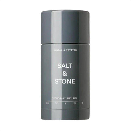 Salt & Stone All Natural Deodorant Gel Santal + Vetiver 75g - Cosmetics Fragrance Direct-