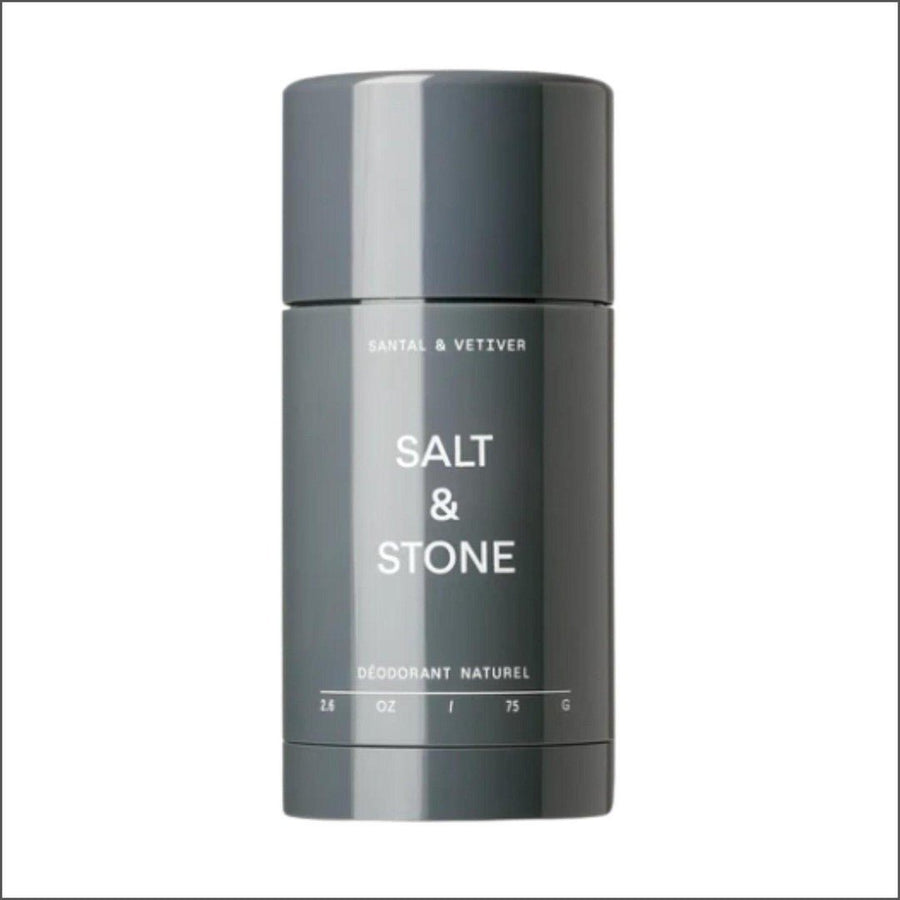 Salt & Stone All Natural Deodorant Gel Santal + Vetiver 75g - Cosmetics Fragrance Direct-