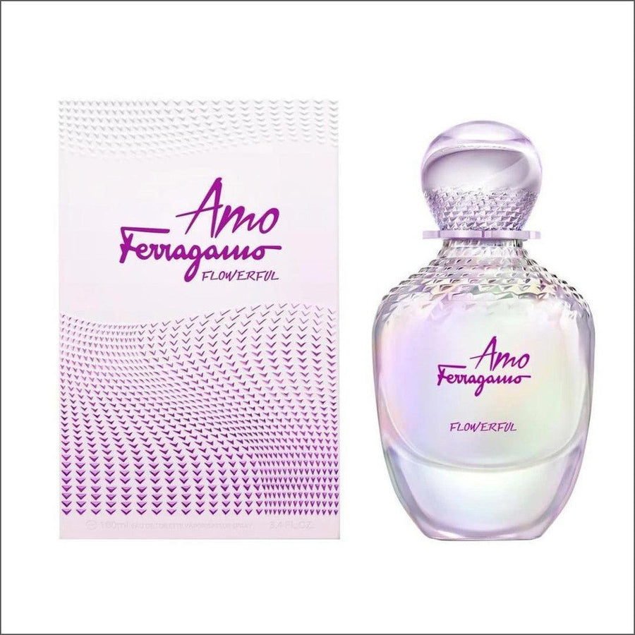 Salvatore Ferragamo Amo Ferragamo Flowerful Eau De Toilette 100ml - Cosmetics Fragrance Direct-8052086376496