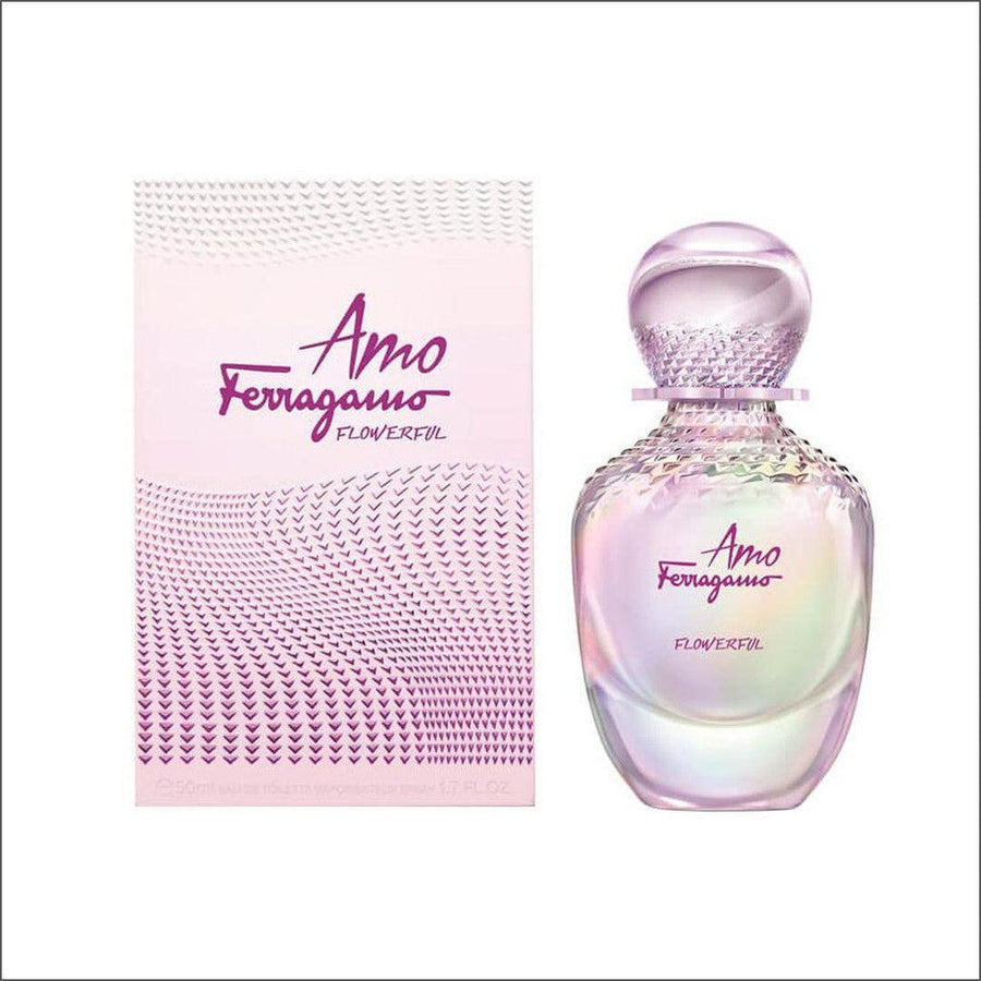 Salvatore Ferragamo Amo Ferragamo Flowerful Eau De Toilette 50ml - Cosmetics Fragrance Direct-8052086376489
