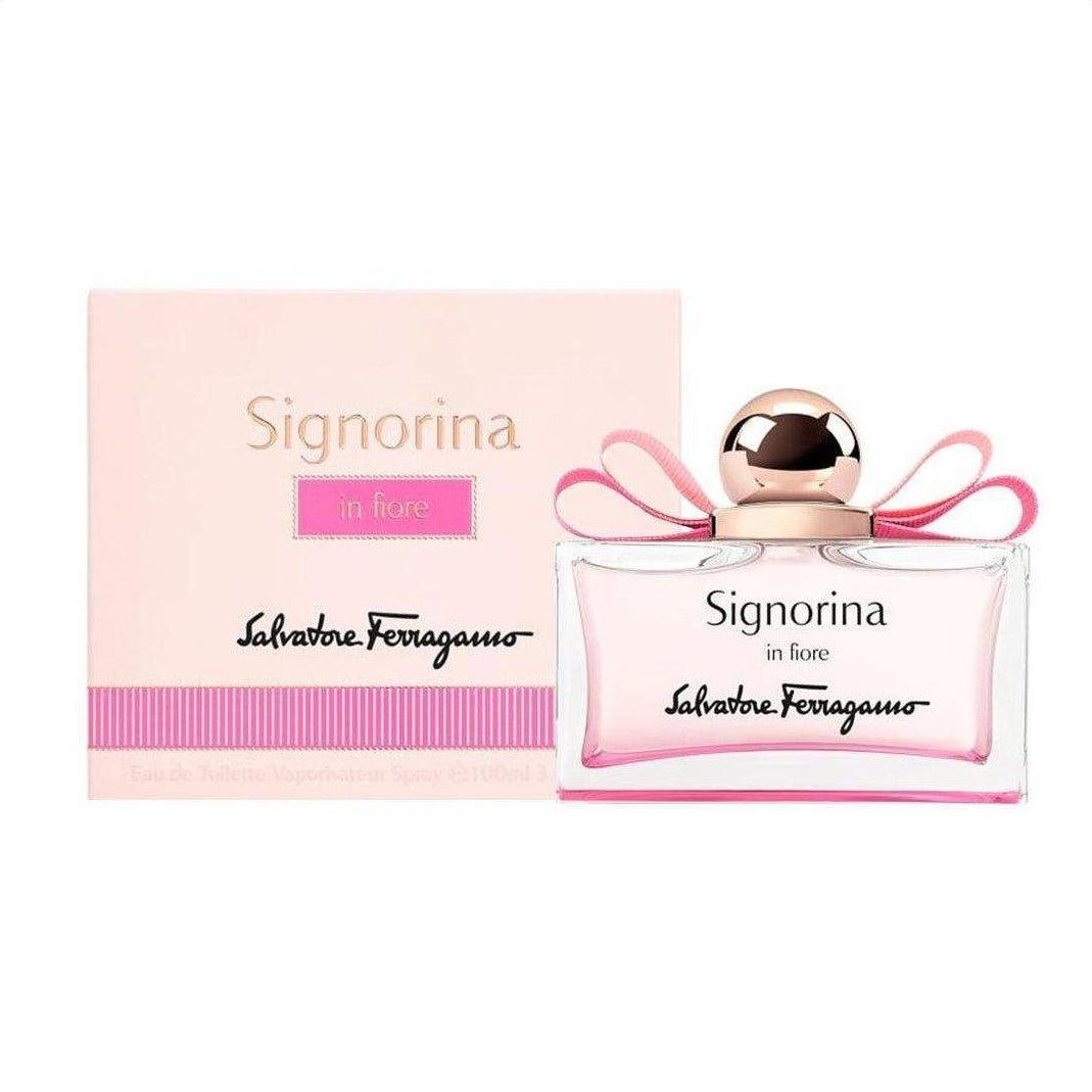 Salvatore Ferragamo Signorina In Fiore Eau De Toilette 100ml - Cosmetics Fragrance Direct-8034097959899