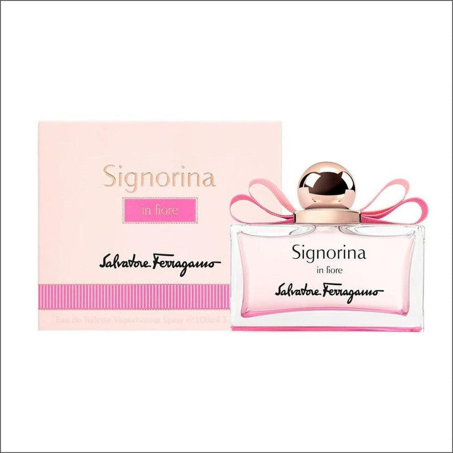 Salvatore Ferragamo Signorina In Fiore Eau De Toilette 100ml - Cosmetics Fragrance Direct-8034097959899