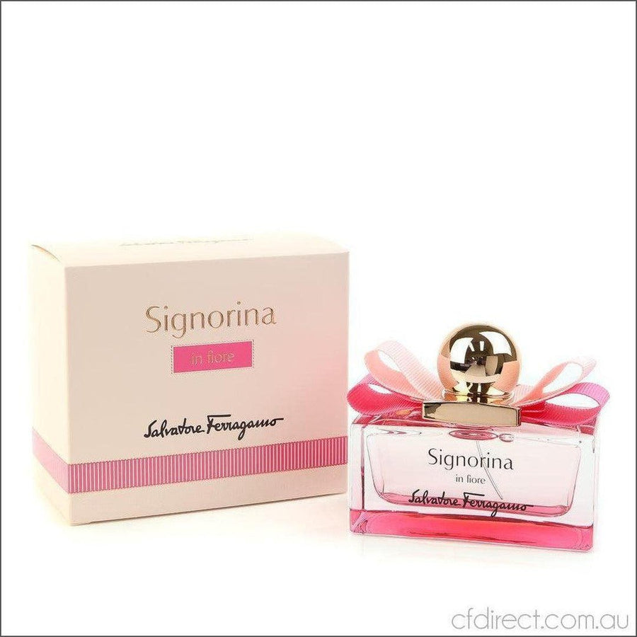 Salvatore Ferragamo Signorina In Fiore Eau de Toilette 50ml - Cosmetics Fragrance Direct-8034097959882