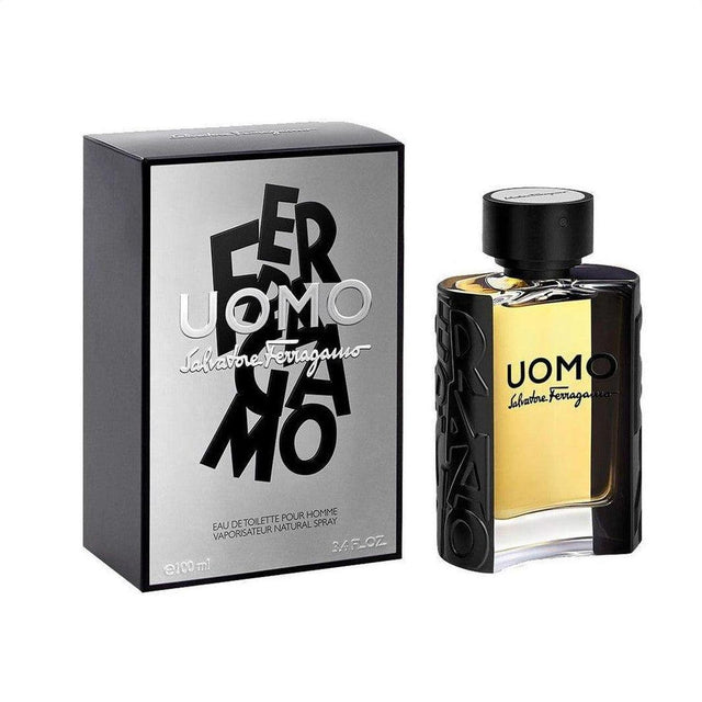 Salvatore Ferragamo Uomo Eau De Toilette 100ml - Cosmetics Fragrance Direct-8052086371804
