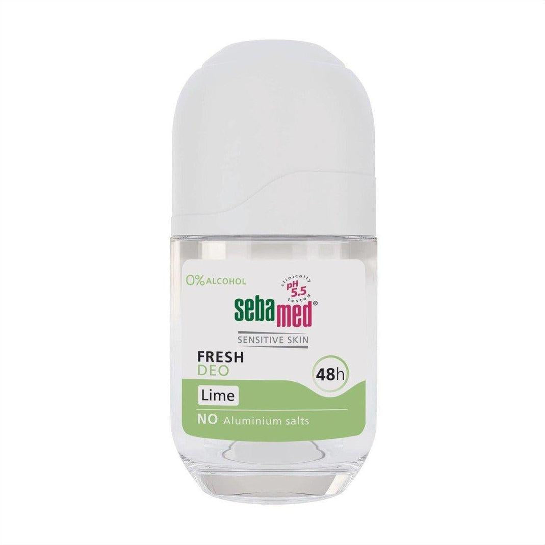 Sebamed Roll On Deodorant Lime 24hr 50ml - Cosmetics Fragrance Direct-4103040121196