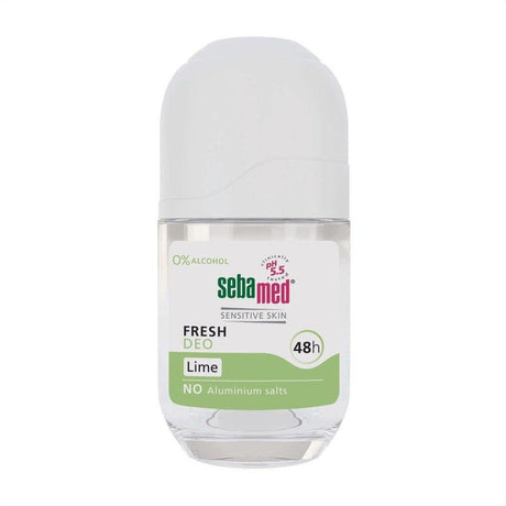 Sebamed Roll On Deodorant Lime 24hr 50ml - Cosmetics Fragrance Direct-4103040121196