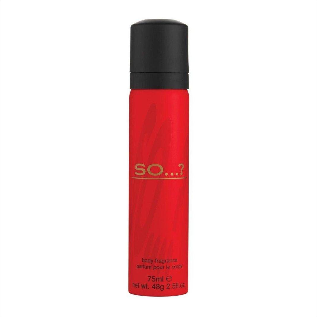 So...? Body Spray 75ml - Cosmetics Fragrance Direct-9314108043816