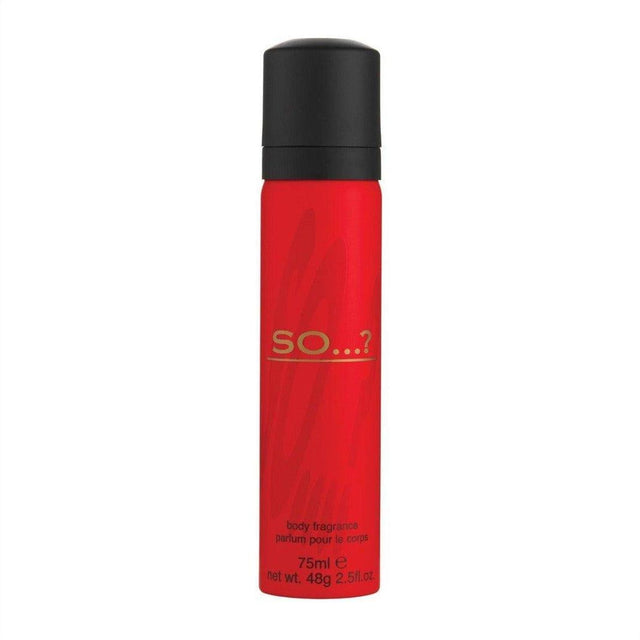 So...? Body Spray 75ml - Cosmetics Fragrance Direct-9314108043816