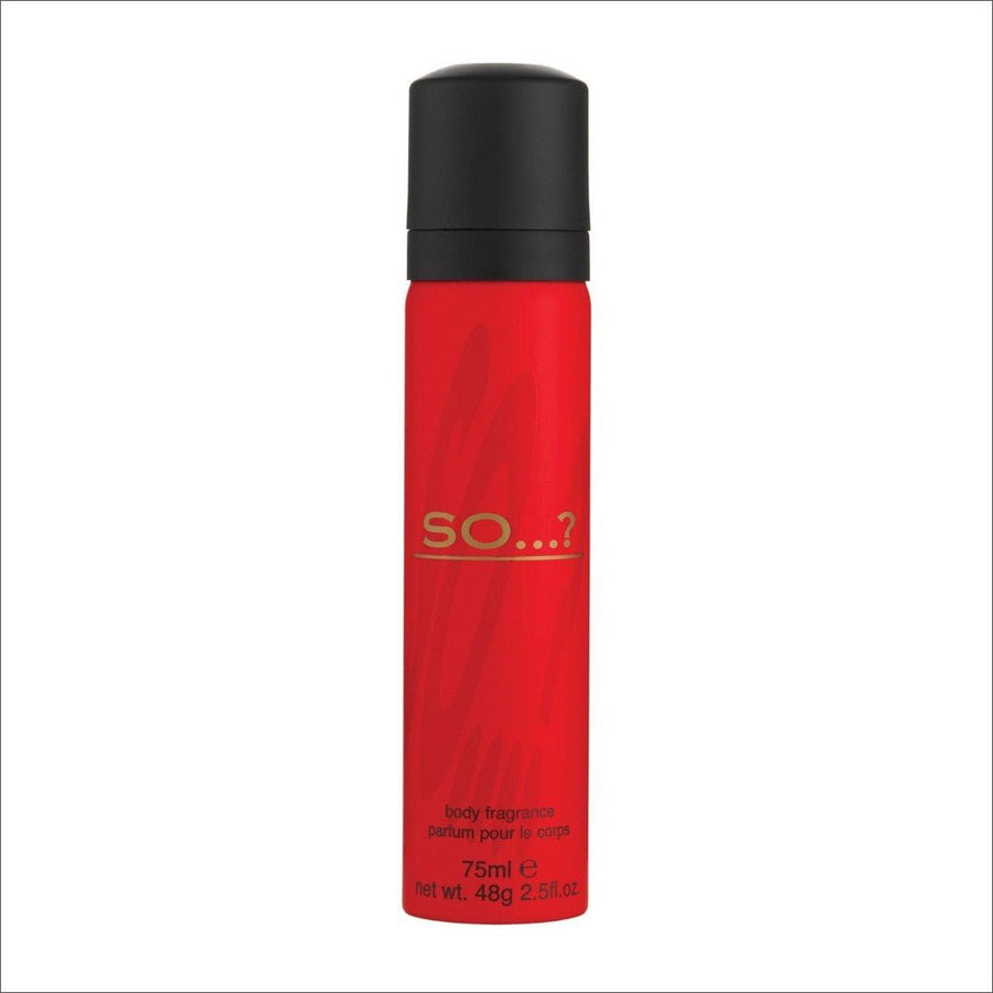 So...? Body Spray 75ml - Cosmetics Fragrance Direct-9314108043816