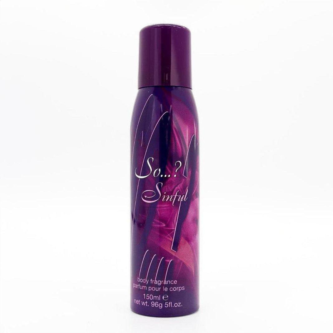 So...? Sinful Body Fragrance 150ml - Cosmetics Fragrance Direct-5018389140250